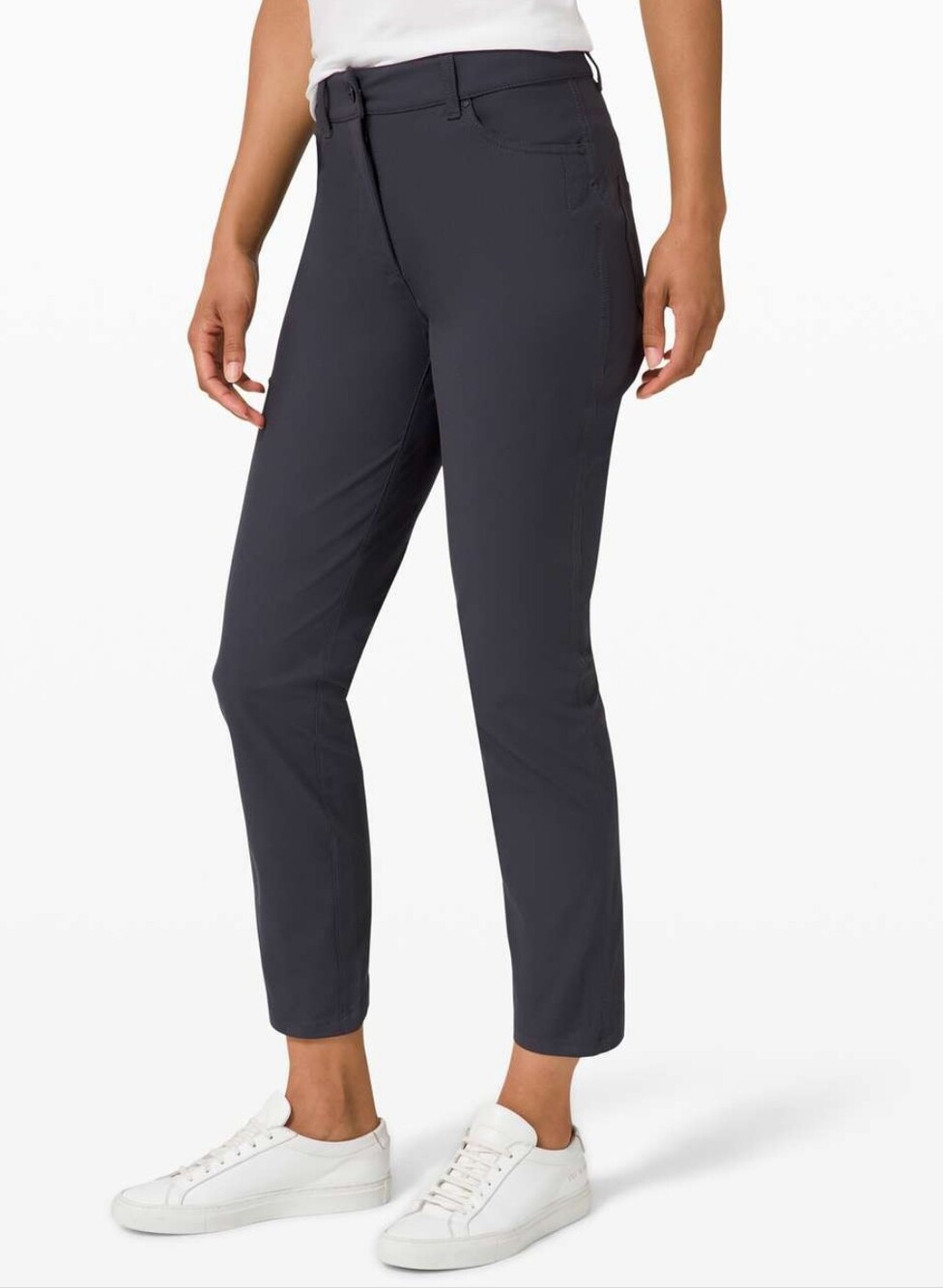 lululemon City Sleek 5 Pocket 7/8 Pant Obsidian Slim Ankle Womens 6